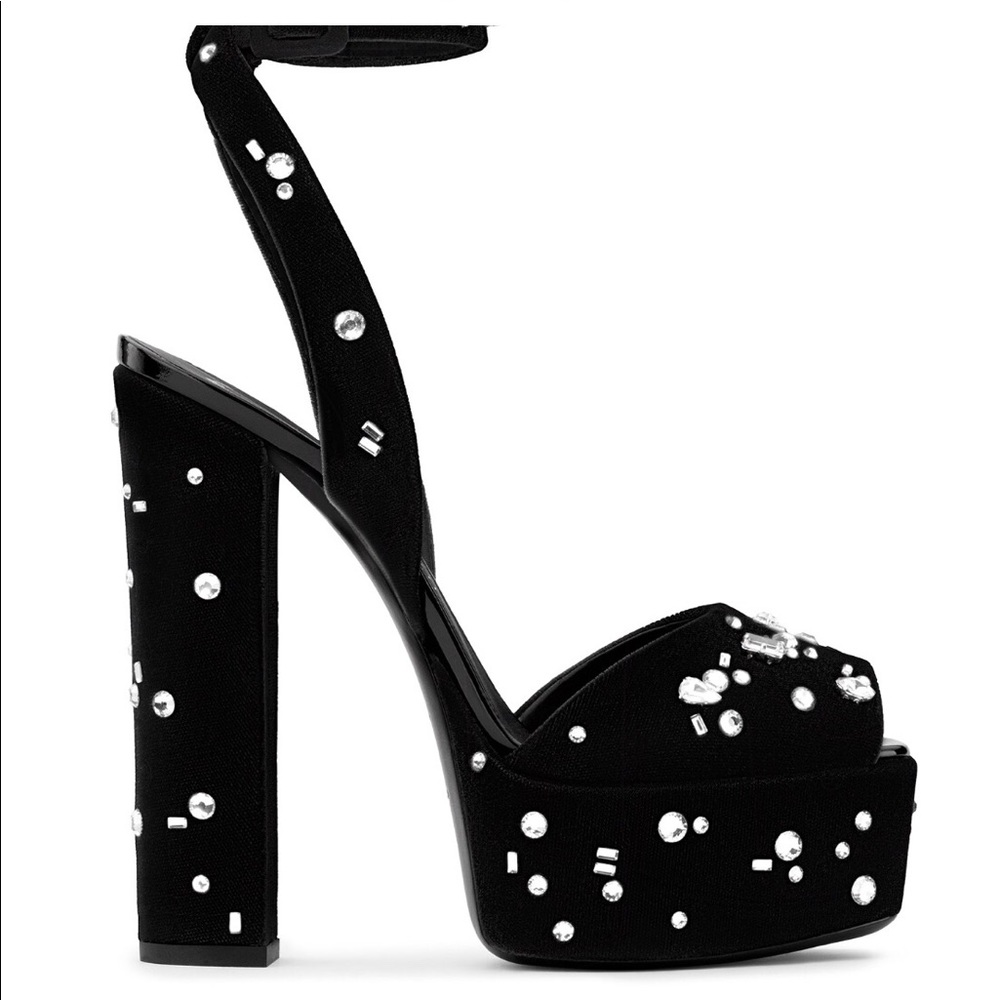 Preowned Giuseppe Zanotti  Dazzling Betty Sandals - Picture 7 of 8